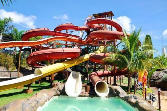 Nautico Flat Daire Caldas Novas Dış mekan fotoğraf