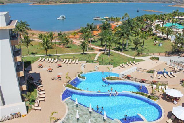 Nautico Flat Daire Caldas Novas Dış mekan fotoğraf